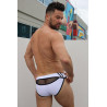 Breedwell Slip de bain Expose Swim Blanc neon